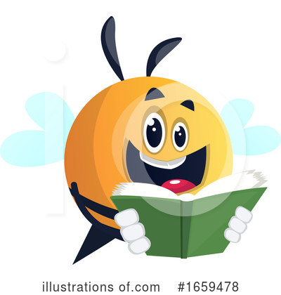 Royalty-Free (RF) Chubby Bee Clipart Illustration by Morphart Creations - Stock Sample #1659478