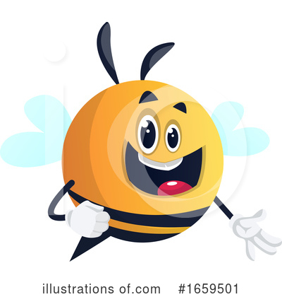 Chubby Bee Clipart #1659501 by Morphart Creations