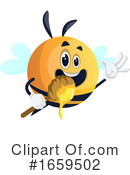 Chubby Bee Clipart #1659502 by Morphart Creations