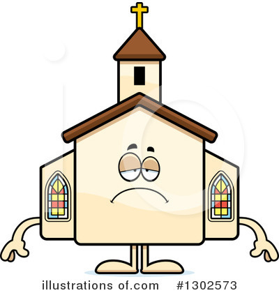 Royalty-Free (RF) Church Clipart Illustration by Cory Thoman - Stock Sample #1302573