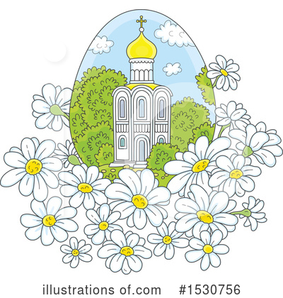 Royalty-Free (RF) Church Clipart Illustration by Alex Bannykh - Stock Sample #1530756