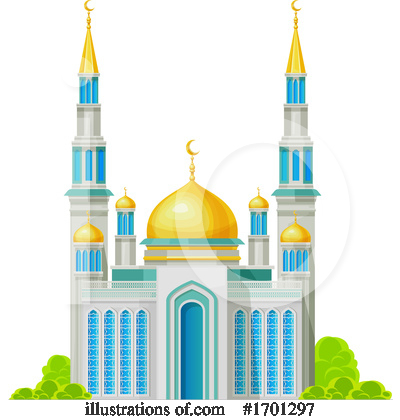 Mosque Clipart #1701297 by Vector Tradition SM