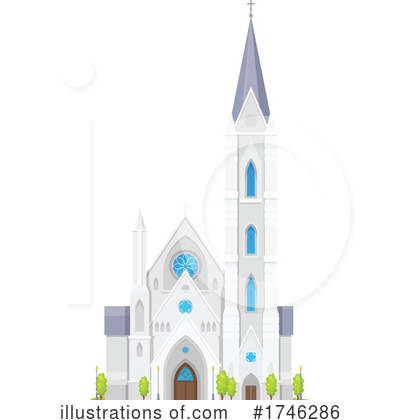 Church Clipart #1746286 by Vector Tradition SM