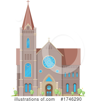Cathedral Clipart #1746290 by Vector Tradition SM