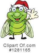 Cicada Clipart #1281165 by Dennis Holmes Designs