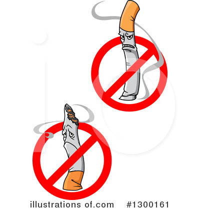 Royalty-Free (RF) Cigarette Clipart Illustration by Vector Tradition SM - Stock Sample #1300161