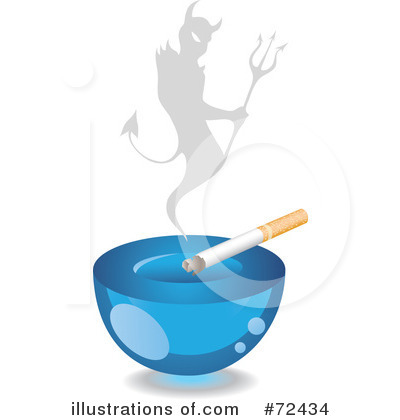 Royalty-Free (RF) Cigarette Clipart Illustration by cidepix - Stock Sample #72434