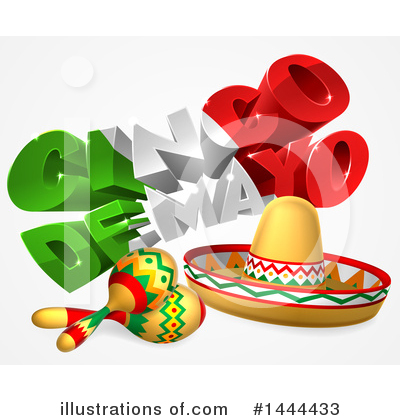 Cinco De Mayo Clipart #1444433 by AtStockIllustration