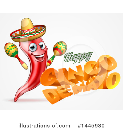 Royalty-Free (RF) Cinco De Mayo Clipart Illustration by AtStockIllustration - Stock Sample #1445930