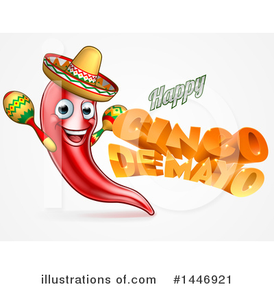 Cinco De Mayo Clipart #1446921 by AtStockIllustration