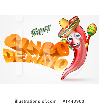 Cinco De Mayo Clipart #1448900 by AtStockIllustration