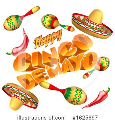 Royalty-Free (RF) Cinco De Mayo Clipart Illustration by AtStockIllustration - Stock Sample #1625697