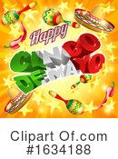Cinco De Mayo Clipart #1634188 by AtStockIllustration