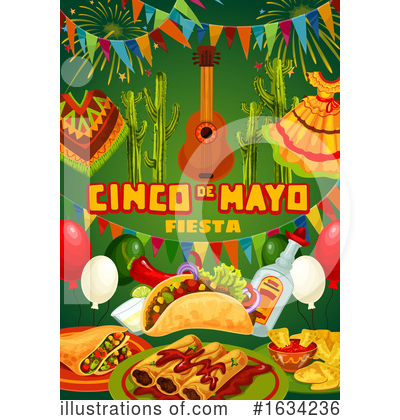Royalty-Free (RF) Cinco De Mayo Clipart Illustration by Vector Tradition SM - Stock Sample #1634236