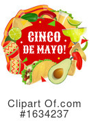 Cinco De Mayo Clipart #1634237 by Vector Tradition SM