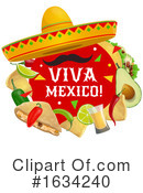 Cinco De Mayo Clipart #1634240 by Vector Tradition SM