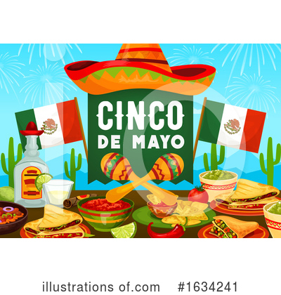 Royalty-Free (RF) Cinco De Mayo Clipart Illustration by Vector Tradition SM - Stock Sample #1634241