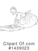 Cinderella Clipart #1439023 by Pushkin