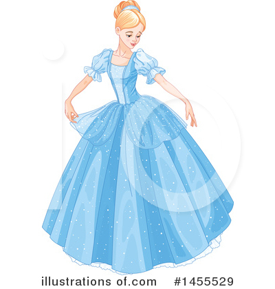 Royalty-Free (RF) Cinderella Clipart Illustration by Pushkin - Stock Sample #1455529