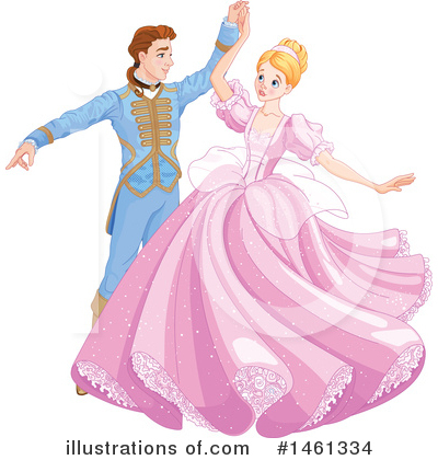 Royalty-Free (RF) Cinderella Clipart Illustration by Pushkin - Stock Sample #1461334