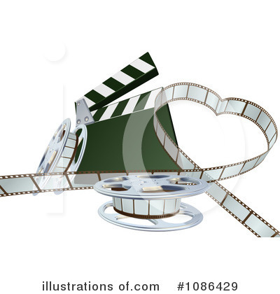 Royalty-Free (RF) Cinema Clipart Illustration by AtStockIllustration - Stock Sample #1086429