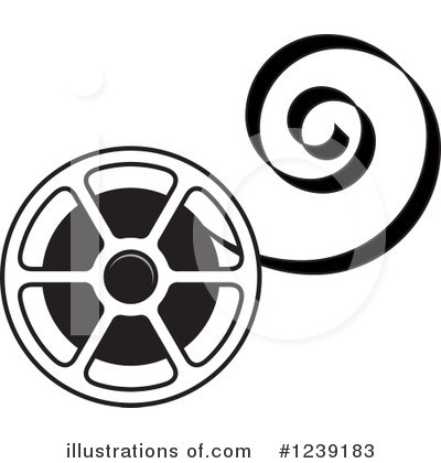 Film Reel Clipart #1239183 by Lal Perera