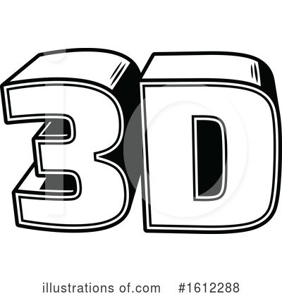 3d Movie Clipart #1612288 by Vector Tradition SM