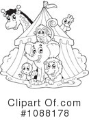 Circus Clipart #1088178 by visekart