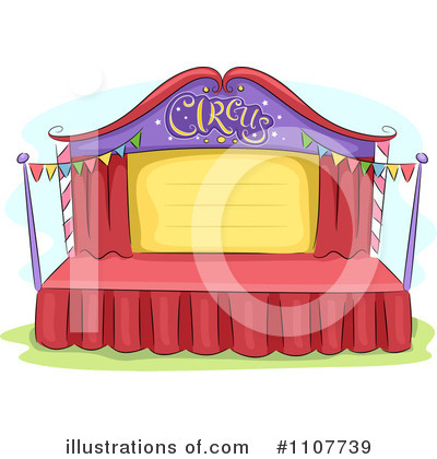 Royalty-Free (RF) Circus Clipart Illustration by BNP Design Studio - Stock Sample #1107739