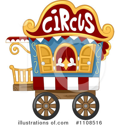 Royalty-Free (RF) Circus Clipart Illustration by BNP Design Studio - Stock Sample #1108516
