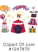 Circus Clipart #1247870 by BNP Design Studio
