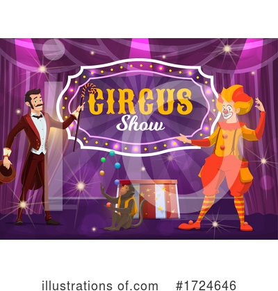 Royalty-Free (RF) Circus Clipart Illustration by Vector Tradition SM - Stock Sample #1724646