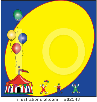 Royalty-Free (RF) Circus Clipart Illustration by Pams Clipart - Stock Sample #62543