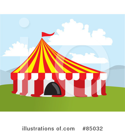 Royalty-Free (RF) Circus Clipart Illustration by David Rey - Stock Sample #85032