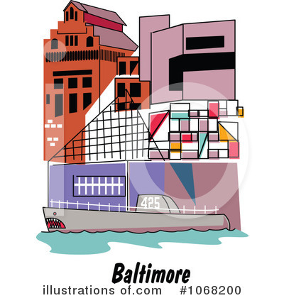 Baltimore Clipart #1068200 by Andy Nortnik