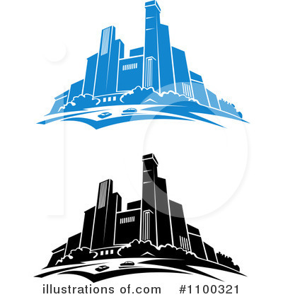 Royalty-Free (RF) City Clipart Illustration by Vector Tradition SM - Stock Sample #1100321
