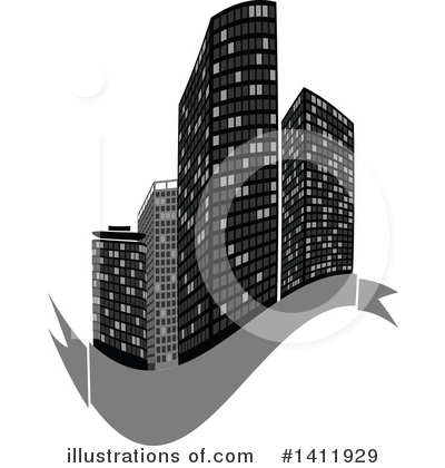 Royalty-Free (RF) City Clipart Illustration by dero - Stock Sample #1411929