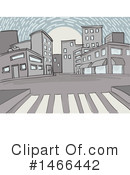 City Clipart #1466442 by David Rey