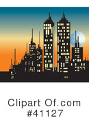 City Clipart #41127 by Dennis Holmes Designs