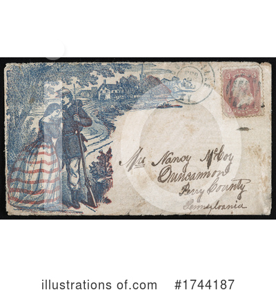 Royalty-Free (RF) Civil War Clipart Illustration by JVPD - Stock Sample #1744187