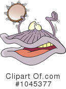 Clam Clipart #1045377 by toonaday
