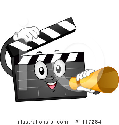 Royalty-Free (RF) Clapper Clipart Illustration by BNP Design Studio - Stock Sample #1117284
