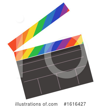 Clapper Clipart #1616427 by BNP Design Studio