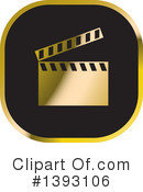 Clapperboard Clipart #1393106 by Lal Perera