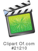 Clapperboard Clipart #21210 by elaineitalia