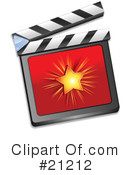 Clapperboard Clipart #21212 by elaineitalia