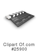 Clapperboard Clipart #25900 by KJ Pargeter