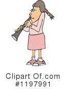 Clarinet Clipart #1197991 by djart
