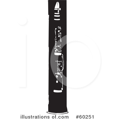 Royalty-Free (RF) Clarinet Clipart Illustration by xunantunich - Stock Sample #60251