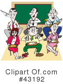 Classroom Clipart #43192 by Dennis Holmes Designs